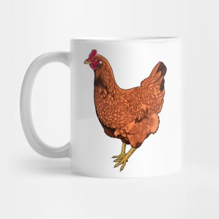 Rhode Island Red Chicken Mug